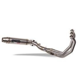 Scarico completo GPR deeptone inox non omologato per Triumph Trident 660 21-24