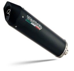 Scarico completo GPR furore nero non omologato per Benelli BN 125 18-20