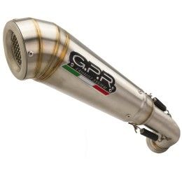 Scarico completo GPR powercone evo non omologato per Kawasaki Ninja 650 17-20