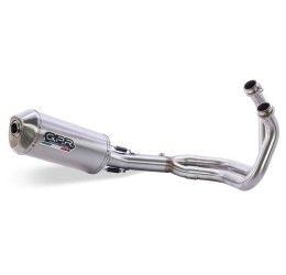 Scarico completo GPR satinox omologato con catalizzatore per Yamaha T-Max 560 22-24