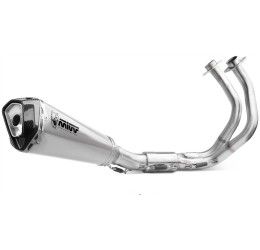 Scarico completo Mivv DELTA RACE omologato inox per Kawasaki Ninja 650 24-25