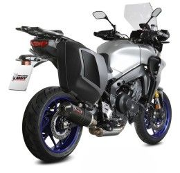 Scarico completo Mivv OVAL omologato carbonio con fondello in carbonio per Yamaha Tracer 900 21-24