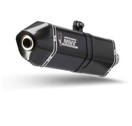 Scarico completo Mivv SPEED EDGE non omologato inox nero per Yamaha T-Max 530 12-16