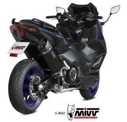 Scarico completo Mivv SR-1 omologato Titanio nero per Yamaha T-Max 560 22-24