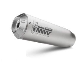 Scarico completo Mivv X-M1 omologato titanio per Honda Monkey 125 18-24