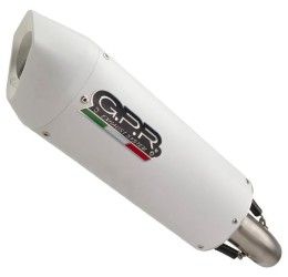 Scarico semi-completo GPR albus evo4 omologato con catalizzatore per Ducati Multistrada 950 17-20