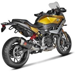 Terminale di scarico Akrapovic non omologato in carbonio per BMW F 900 XR 20-25