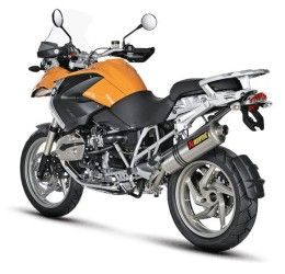 Terminale di scarico Akrapovic omologato in titanio per BMW R 1200 GS 04-09
