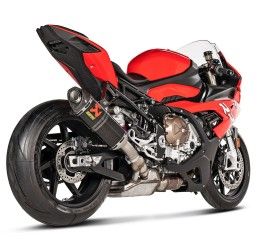 Terminale di scarico Akrapovic non omologato in carbonio per BMW S 1000 RR 19-25