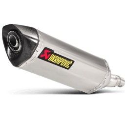 Terminale di scarico Akrapovic omologato in titanio con fondello in carbonio per Honda INTEGRA 750 12-20