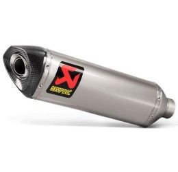 Terminale di scarico Akrapovic TRACK DAY non omologato in titanio con fondello in carbonio per Yamaha R1 20-25