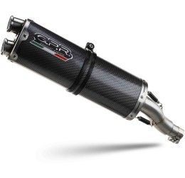 Terminale di scarico GPR dual poppy omologato per Benelli TRK 702 X 23-24