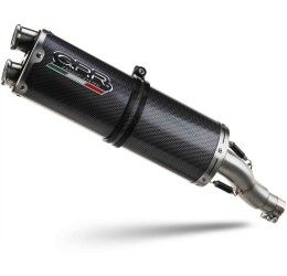 Terminale di scarico GPR dual poppy omologato per BMW F 800 GS 24-25