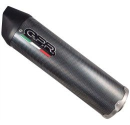 Terminale di scarico GPR furore evo4 poppy omologato con catalizzatore per Aprilia SX 125 4T 21-24