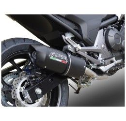 Terminale di scarico GPR furore nero omologato per Honda INTEGRA 750 14-15