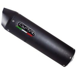 Terminale di scarico GPR furore nero omologato per Triumph Tiger 800 XC 11-16