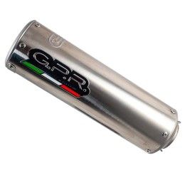 Terminale di scarico GPR m3 inox omologato per Aprilia Tuono V4 1100 15-16