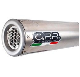 Terminale di scarico GPR m3 inox omologato con catalizzatore per Yamaha MT-10 16-24