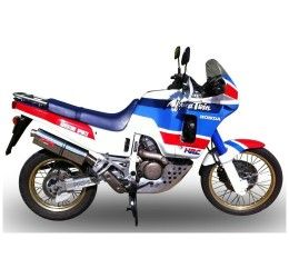 Terminale di scarico GPR trioval omologato per Honda Africa Twin XRV 650 88-89