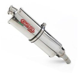 Terminale di scarico GPR trioval omologato per Honda XR 400 R 95-05
