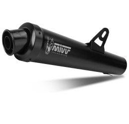 Terminale di scarico Mivv X-cone omologato inox nero per Honda Hornet 600 03-06