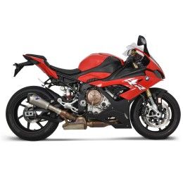 Terminale di scarico Termignoni non omologato in titanio con fondello in carbonio per BMW S 1000 RR 19-24