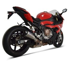 Terminale di scarico Termignoni omologato in titanio con fondello in carbonio per BMW S 1000 RR 19-24 (Omologato solo per i modelli 2019 e 2020)