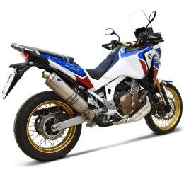 Terminale di scarico Termignoni omologato Euro 5 in titanio per Honda Africa Twin CRF 1100 L 20-23
