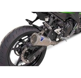 Terminale di scarico Termignoni non omologato in acciaio inox per Kawasaki Ninja 400 18-20