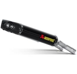 Terminali di scarico Akrapovic omologati in carbonio per Yamaha R1 07-08