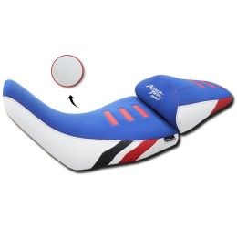Sella Isotta anteriore COMFORT per HONDA AFRICA TWIN CRF 2020>2024 Blu e bianco