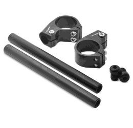 Semimanubri Racing in ergal Racingbike per Aprilia RSV4 1000 Factory 09-14 colore nero