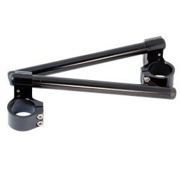 Semimanubri Racing in ergal Racingbike per Kawasaki Ninja 400 18-20 | 23-24 colore nero
