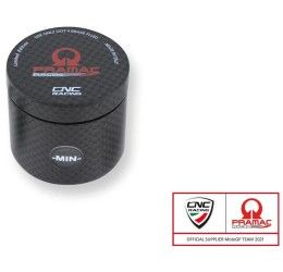 Serbatoio olio freno anteriore 25 ml Pramac Racing Limited Edition in carbonio CNC Racing per Ducati Diavel V4 23-25
