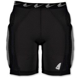 Shorts con protezioni laterali rigide Ufo plast nero-grigio
