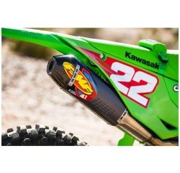 Terminale FMF Factory 4.1 RCT in Alluminio fondello Carbonio per kawasaki kx 250 x 249 cross country 21-24