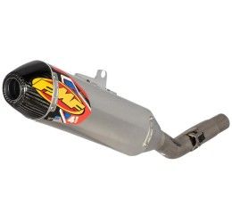 Terminale FMF Factory 4.1 Rct in acciaio inossidabile/alluminio con fondello in carbonio per Honda CRF 450 R 21-24