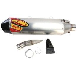 Terminale FMF Factory 4.1 Rct in acciaio inossidabile/alluminio con fondello in carbonio per Husqvarna FC 450 16-18