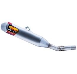Terminale FMF Q4 HEX in Alluminio fondello Acciaio Inox per kawasaki kx 250 x 249 cross country 21-24