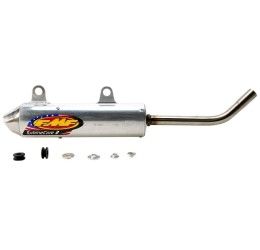 Silenziatore FMF TurbineCore 2 in alluminio/acciaio inossidabile per Husqvarna TC 125 14-15