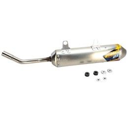 Silenziatore FMF TurbineCore 2 in alluminio/acciaio inossidabile per Husqvarna TC 125 16-18