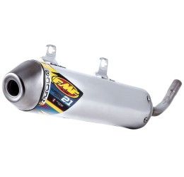 Silenziatore FMF TurbineCore 2.1 in acciaio inossidabile per Husqvarna TE 300 17-18