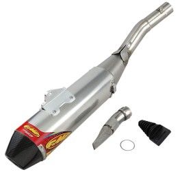 Terminale FMF Factory 4.1 Rct in acciaio inossidabile/alluminio con fondello in carbonio per Yamaha WRF 450 19-24