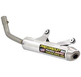 Silenziatore Pro Circuit 304 Factory Round in alluminio per Beta RR 250 Racing 14-18