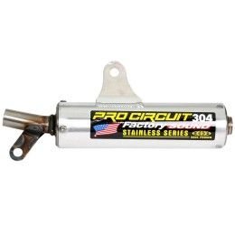 Silenziatore Pro Circuit 304 Round in Alluminio fondello Acciaio Inox per Suzuki RM 80 89-01