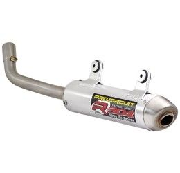 Silenziatore Pro Circuit R-304 in Alluminio fondello Acciaio Inox per Husqvarna TE 250 i 18-19