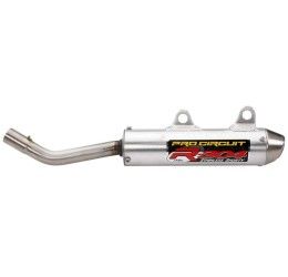 Silenziatore Pro Circuit R-304 in Alluminio fondello Acciaio Inox per Kawasaki KX 125 M 2005