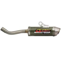 Silenziatore Pro Circuit Ti-2 Shorty TI-2 in Carbonio/Kevlar fondello Titanio per Yamaha YZ 125 22-24