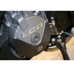 Slider carter motore lato sinistro in CARBONIO Faster96 by RG per KTM 950 Supermoto 06-07