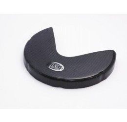 Slider carter motore lato destro in CARBONIO Faster96 by RG per KTM 990 Adventure ABS 11-12